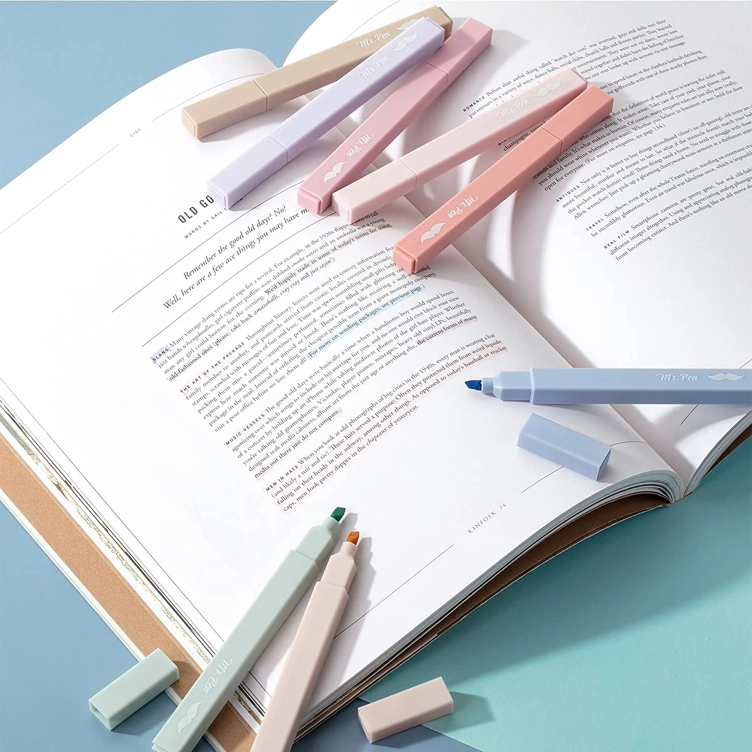 Aesthetic Highlighters (8 Pack)